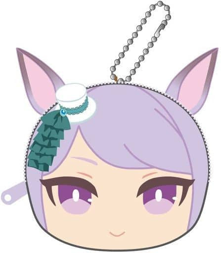 Mejiro McQueen Plush Pouch - Uma Musume Pretty Derby Season 2 Chara-Po Series Die-Cut Pouch (Approx. 11cm, Pre-owned)