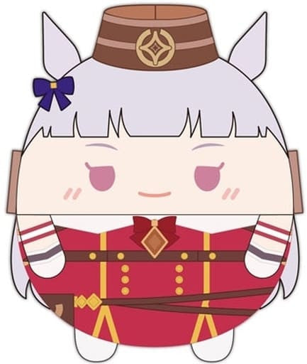 Gold Ship Plush Mascot - Umamusume Pretty Derby Season 2 "Fuwakororin" 9cm by Max Limited (Round Soft Mascot)