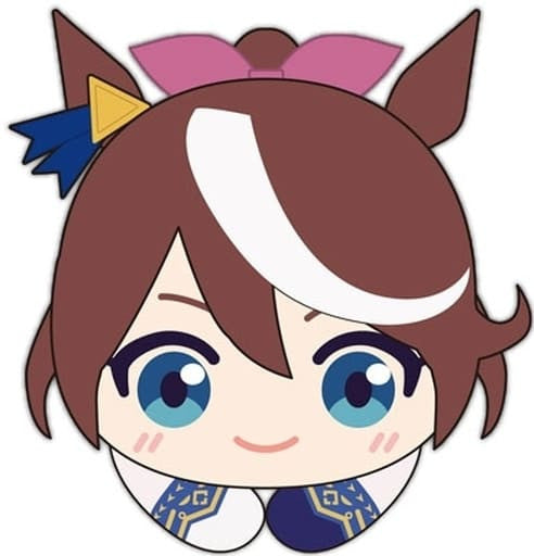 Tokai Teio Huggy Plush Keychain - Umamusume Pretty Derby Season 2 HaguChara Collection (Approx. 90mm, Max Limited)