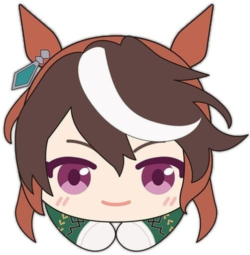 Symboli Rudolf Hug-Chara Collection Plush Keychain - Umamusume Pretty Derby Season 2 (Max Limited, ~9cm, Pre-owned)