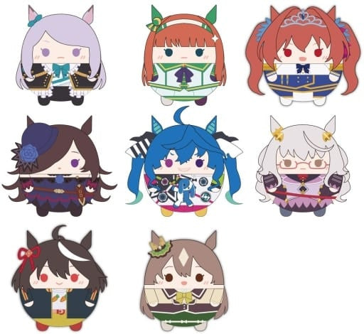 Umamusume Pretty Derby Season 2 Fuwacororin 2 Full 8-Figure Mascot Set - Max Limited (Approx 9cm, Polyester)