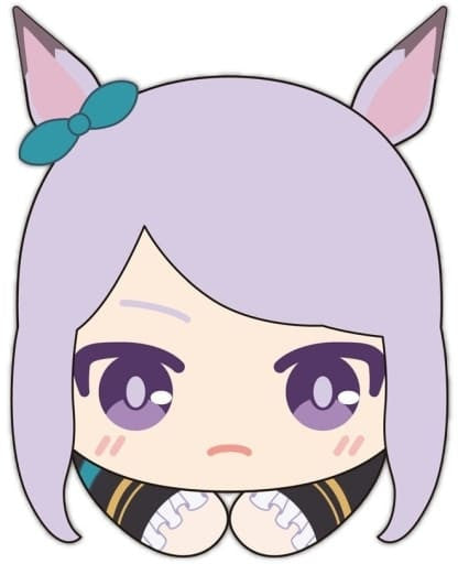 Mejiro McQueen Hug-Chara Collection 2 Plush Keychain - Uma Musume Pretty Derby Season 2 (Approx. 9cm, Max Limited, Pre-owned)