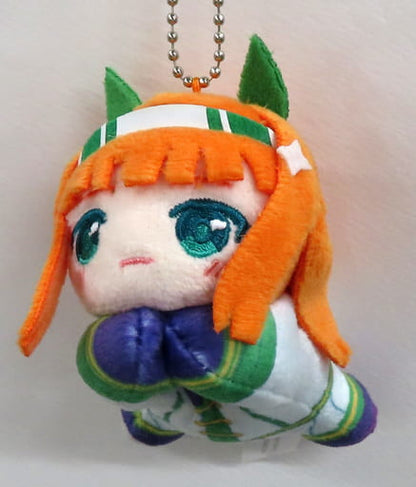Silence Suzuka Hug-Chara Collection 2 Plush Keychain - Umamusume Pretty Derby Season 2 (Approx. 9cm, Max Limited, Pre-owned)