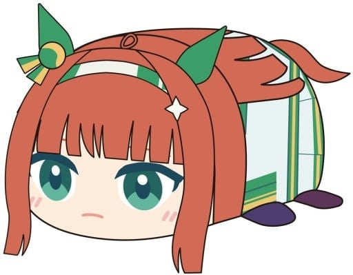Silence Suzuka PoteCoro Mascot 2 Keychain - Umamusume Pretty Derby Season 2 (Max Limited, Polyester, Approx. 50×60×80mm) - Pre-owned