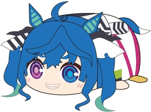 Twin Turbo PoteKoro Mascot 2 Keychain - Umamusume Pretty Derby Season 2 (Max Limited, ~5-8cm, Pre-owned)
