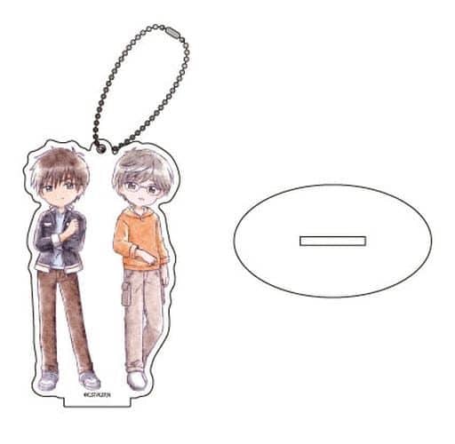 05. Touya Kinomoto & Yukito Tsukishiro Acrylic Stand Keychain - Cardcaptor Sakura: Clear Card Arc (A3, Height Approx. 100 mm) Pre-owned, No. 05