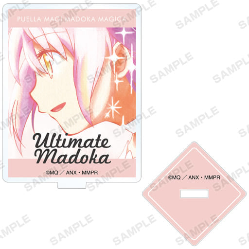 Ultimate Madoka Ani-Art Aqua Label Trading Acrylic Stand - Puella Magi Madoka Magica Movie Rebellion - ARMA BIANCA (Pre-owned)