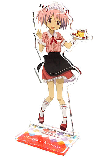 Madoka Kaname Acrylic Stand - SWEETS PARADISE × Puella Magi Madoka Magica 10th ANNIVERSARY (Approx. 45 x 36 mm, Pre-owned)