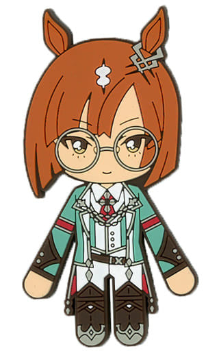 Ikuno Dictus Chokotto Rubber Mascot - Uma Musume Pretty Derby Season 2 (PVC Rubber Mini Mascot, ~73mm)