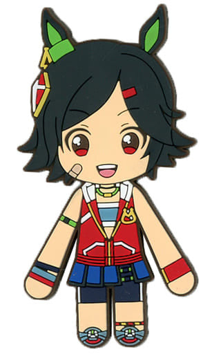 Winning Ticket Chokotto Rubber Mascot - Umamusume Pretty Derby Season 2 (POMMOP / POMMOP by Showa Note) - Approx 73mm (Pre-owned)