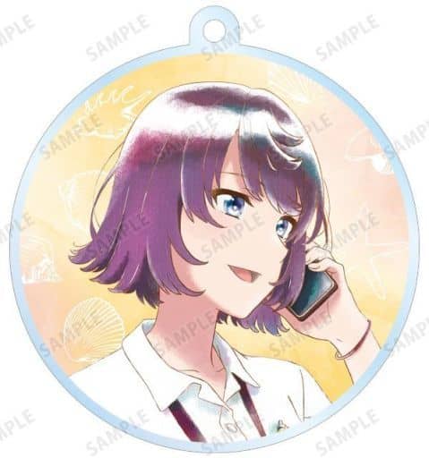 Karin Kudaka (A) Ani-Art Aqua Label Acrylic Keychain - The Aquatope on White Sand