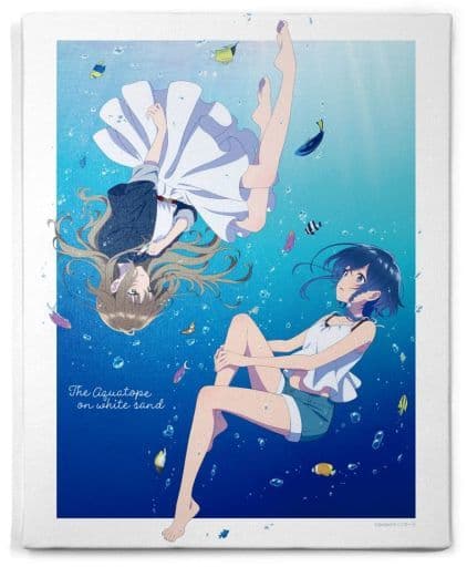 Kukuru & Fuuka F6 Canvas Art - The Aquatope on White Sand (Aquarium Ver.)
