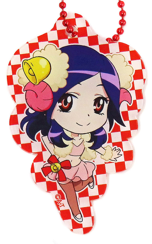 Setsuna Higashi (Cure Passion) Acrylic Charm - Pretty Cure All Stars Kawaiiro Palette 'Red & White Sheep' Pretty Store Limited (Toei Animation) Length Approx. 8 cm, Pre-owned