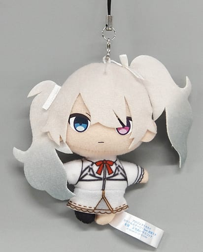 Hatsune Miku (25-ji, Nightcord de.) Petit Plush Mascot Keychain - SEGA Lucky Kuji Project SEKAI COLORFUL STAGE! B Prize - Length Approx. 8 cm