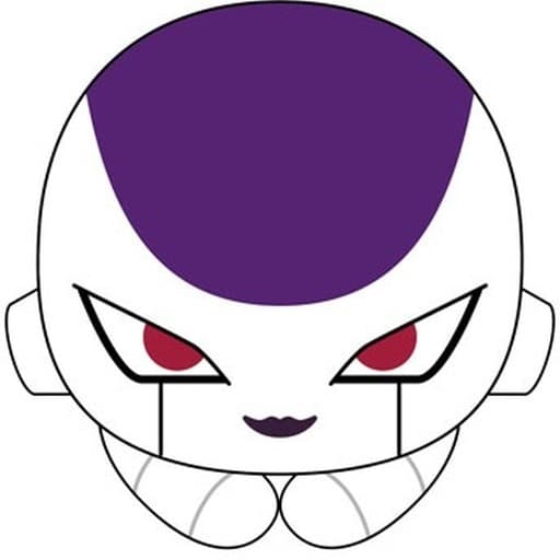 Frieza (Final Form) Hug Character Collection Plush Keychain - Dragon Ball Z - Approx. 90 mm - Max Limited