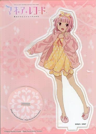 Iroha Tamaki Acrylic Stand - Magia Record: Puella Magi Madoka Magica Side Story POP UP SHOP Tokyo Anime Center (Chugai Kogyo) Pre-owned, Approx. 100 x 140 mm