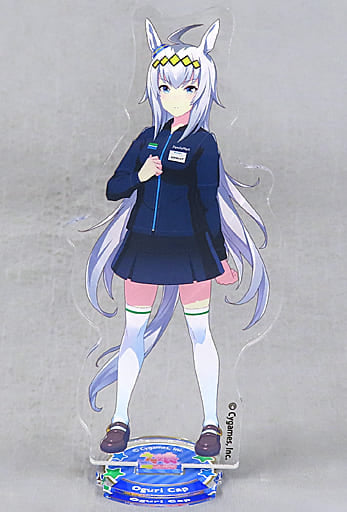 Oguri Cap Collaboration Acrylic Stand - Umamusume Pretty Derby 1st Anniversary Campaign × FamilyMart (Pre-owned)
