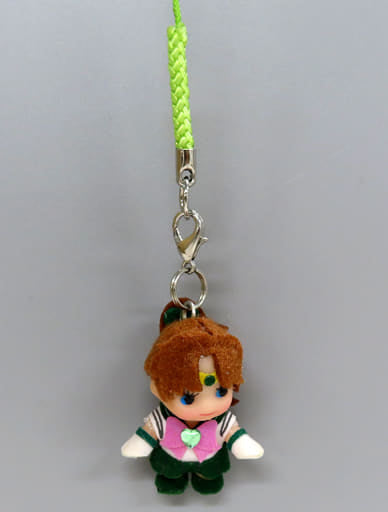 Sailor Jupiter Costume Kewpie Strap - Sailor Moon Store Original Keychain (S & S, Length Approx. 4 cm) - Pre-owned