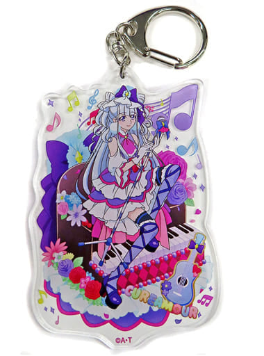Cure Amour Acrylic Keychain - HUGtto! Pretty Cure Pretty Store Birthday Sweets Collection - Toei Animation - Approx. 70 mm (Pre-owned)