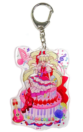 Cure Macherie Birthday Sweets Collection Acrylic Keychain - HUGtto! Pretty Cure Pretty Store Exclusive (Approx. 70 mm) Pre-owned