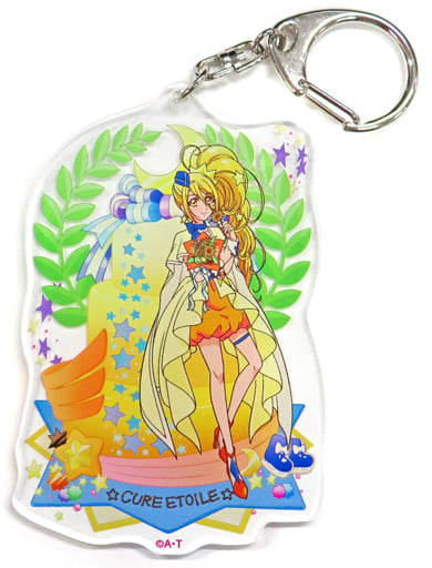 Cure Étoile Birthday Sweets Collection Acrylic Keychain - HUGtto! Pretty Cure Pretty Store Exclusive (Toei Animation) Approx. 70 mm - Pre-owned