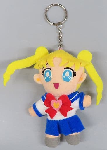 Usagi Tsukino / Sailor Moon Selection Keychain - Bandai Amusement Prize - Length Approx. 10 cm (Pre-owned)