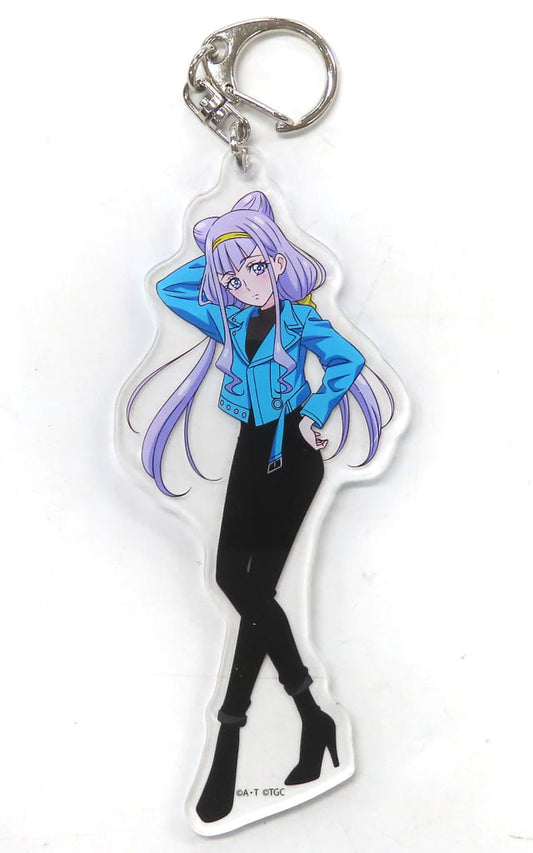 Ruru Amour Acrylic Keychain - Pretty Cure Miracle Leap: A Mysterious Day with Everyone × Tokyo Girls Collection 2020 A/W - Approx. 110 mm - Toei Animation (Pre-owned)