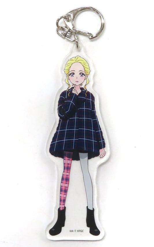 Fuurin Asumi Acrylic Keychain - Pretty Cure Miracle Leap: A Mysterious Day with Everyone × Tokyo Girls Collection 2020 A/W - Toei Animation (Approx. 110 mm)