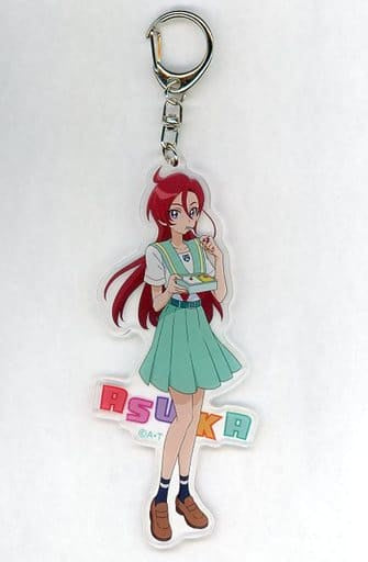 Takizawa Asuka Acrylic Keychain - Tropical-Rouge! Pretty Cure School Fair "Welcome to TropiCal Club" - Pre-owned Length Approx. 10 cm
