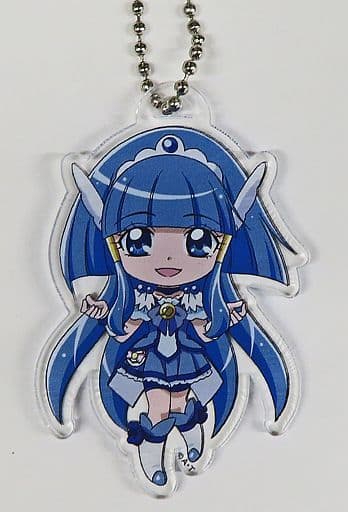 Cure Beauty Acrylic Die-Cut Ball Chain Charm - Pretty Cure All Stars SD - Pretty Store Limited (Toei Animation) Pre-owned