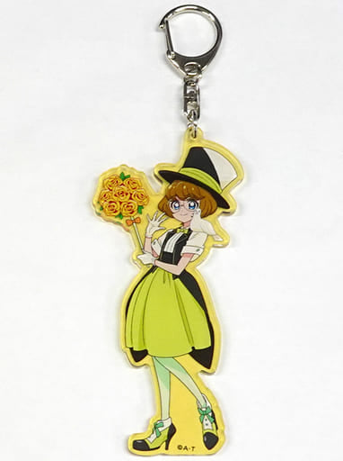Cure Papaya (Minori Ichinose) Acrylic Keychain - Cocoon City Pretty Store Design, Tropical-Rouge! Pretty Cure Limited Edition, Toei Animation, Pre-owned Length Approx. 11 cm
