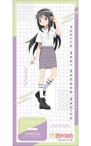 Homura Akemi Acrylic Stand - Puella Magi Madoka Magica - Movic - Approx. 9 x 20 cm (Pre-owned)
