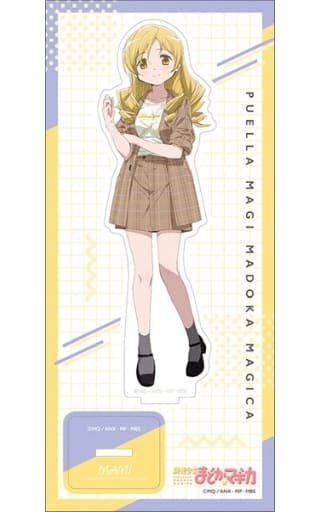 Mami Tomoe Acrylic Stand - Puella Magi Madoka Magica - Movic - Approx. 9 x 20 cm - Pre-owned