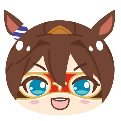 El Condor Pasa Plushie Mascot - Umamusume Pretty Derby Omanju Niginigi Mascot Vol.1 (Ensky, ~55×70×50mm, With Ball Chain)