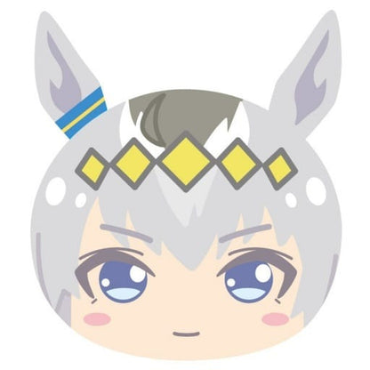 Oguri Cap Omamunugi Niginigi Mascot Vol.4 - Umamusume Pretty Derby Soft Microbead Plush Keychain (Ensky, Used)