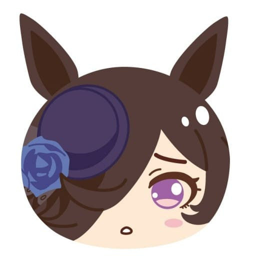 Rice Shower Plush Mascot - Umamusume Pretty Derby Omanju Niginigi Mascot Vol.4 (Ensky, Used, Ball Chain, ~5.5cm)
