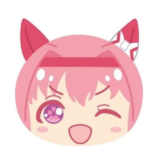 Haruurara Plush Mascot - Umamusume: Pretty Derby Omanju Niginigi Mascot 4 (Ensky, Used, Approx 7cm)