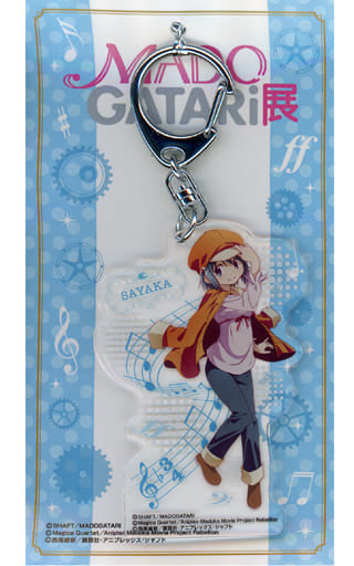 Sayaka Miki Acrylic Keychain - Puella Magi Madoka Magica × Monogatari Series MADOGATARi Exhibition Lawson Limited (SIP)