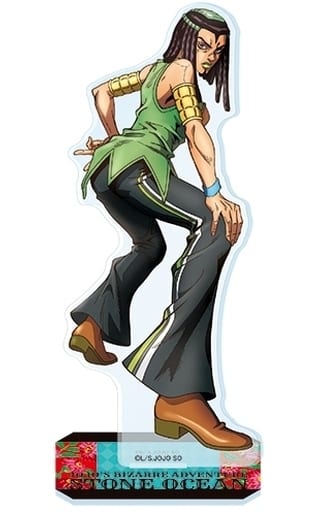Ermes Costello Acrylic Stand - JoJo's Bizarre Adventure: Stone Ocean (Ensky) Approx. 161 x 70 x 40 mm, No. 2