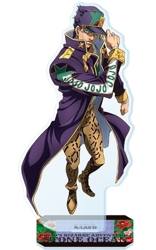 Jotaro Kujo Acrylic Stand - JoJo's Bizarre Adventure: Stone Ocean (Ensky) Approx. 168 x 82 x 40 mm - Pre-owned, No. 6