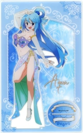 Aqua B.I.G. Acrylic Stand | KonoSuba Badge Collection Prize