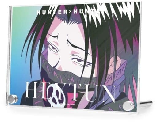 Feitan Portor Ani-Art Clear Label Acrylic Art Panel - HUNTER×HUNTER - Approx. 10.5 cm (Pre-owned, ARMA BIANCA)