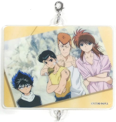 Yu Yu Hakusho THE FINAL BLOW C Prize Acrylic Charm (Group Design) —, Approx. 8.2 x 7.4 cm