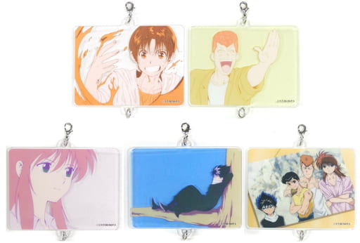 Yu Yu Hakusho: THE FINAL BLOW C Prize Acrylic Charm Complete Set of 5 (Approx. 8.2 x 7.4 cm)
