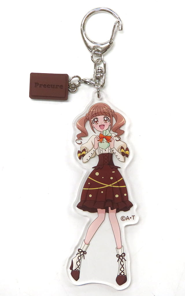 Hinata Hiramitsu Acrylic Keychain - Healin' Good Pretty Cure PRECURE Sweets Fair ~Valentine~ (Approx. 11 x 7 cm, Pre-owned)