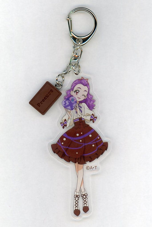 Kurumi Acrylic Keychain - Yes! Pretty Cure 5 GoGo! PRECURE Sweets Fair Valentine - Approx. 11 x 7 cm (Pre-owned)