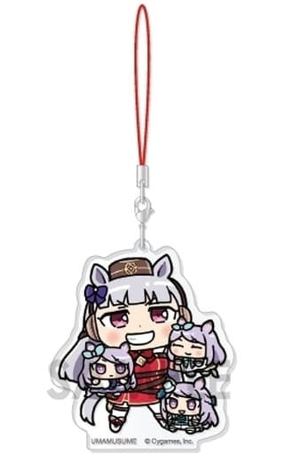 Gold Ship & Mejiro McQueen Acrylic Strap Set - Uma Musume Pretty Derby "With Plu