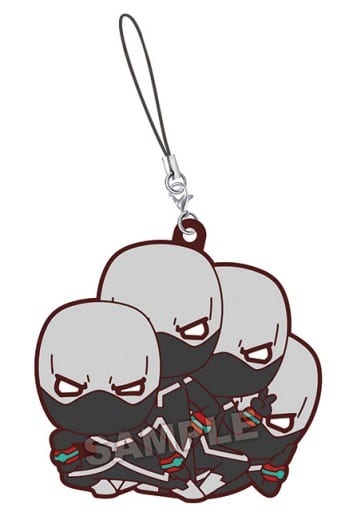 Twice My Hero Academia Nitotan VS Rubber Mascot Keychain, Takara Tomy Arts, Height Approx. 6 cm