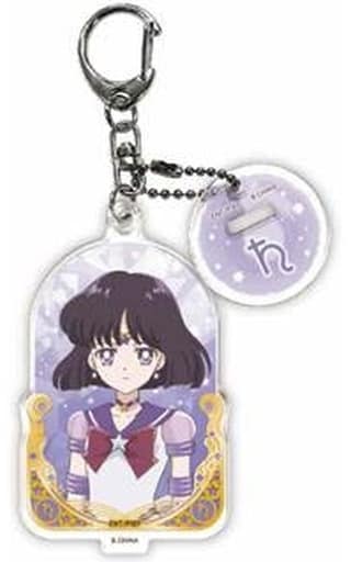 Eternal Sailor Saturn Acrylic Charm - Sailor Moon - Kei Company - Approx. 75 x 45 x 3 mm (Pre-owned)