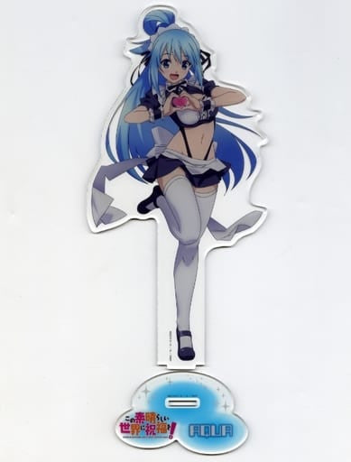 Aqua BIG Acrylic Figure Original Illustration Ver. Cafe La Mer